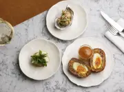 Teal review: Sally Abe's psychedelic Victoriana in Hackney bistro