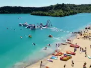 Turquoise Lake Near London: St Andrews Lakes in Kent Amazes Visitors