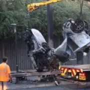Two teens die in A13 crash after family pulls people from burning car
