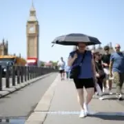 UK heatwave latest: Red warning, record 36.7C, London pavements hit 57C