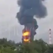 Ukrainian Drones Hit Moscow Oil Refinery Just 10 Miles from Kremlin