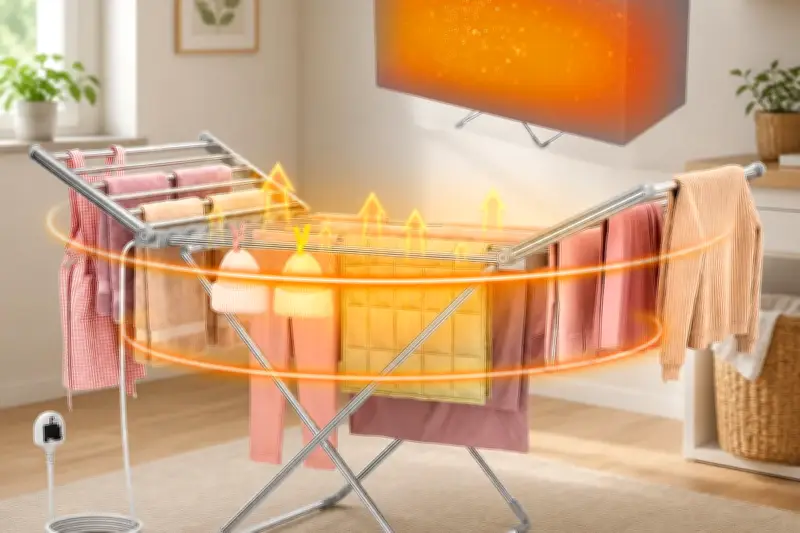 Amazon's PurKeep Heated Airer Dries Clothes Fast, Costs £79.99