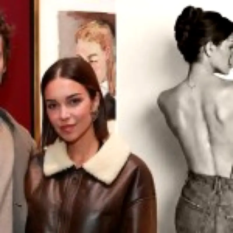 Cruz Beckham's girlfriend Jackie Apostel marks spinal surgery anniversary with topless photo