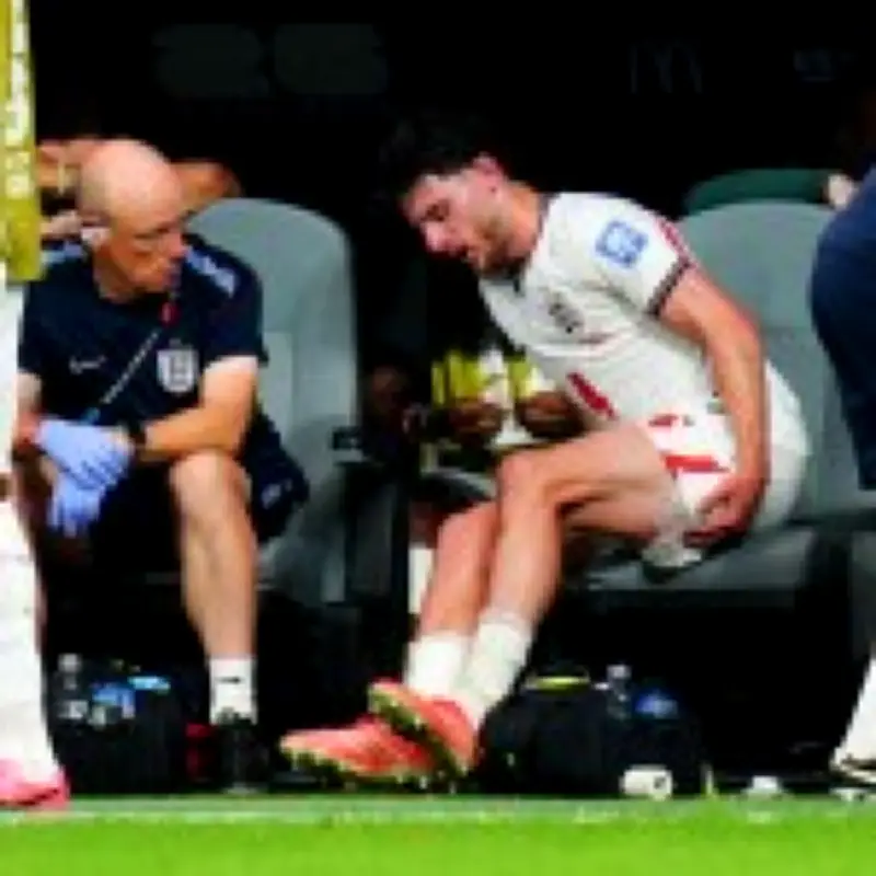 Declan Rice downplays hamstring injury after England's World Cup win over DR Congo