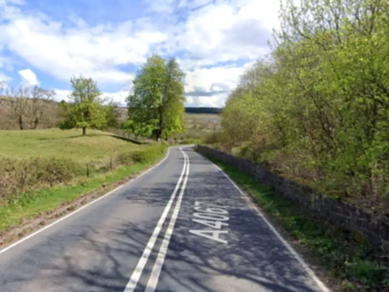 Five-year-old girl critically injured in A4067 crash, two men arrested