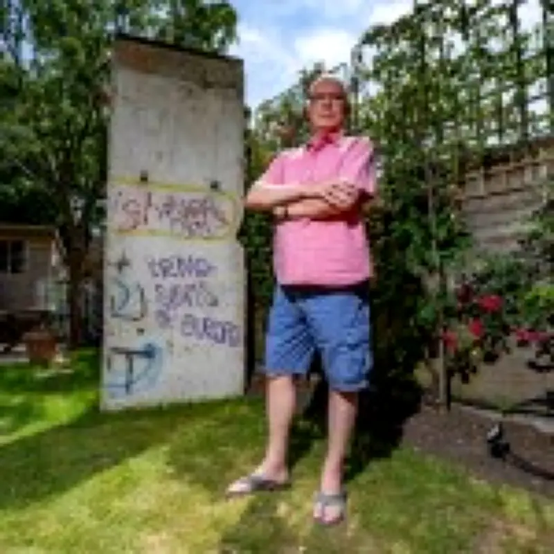 Man told to tear down Berlin Wall section in London garden due to 'oppressive' height