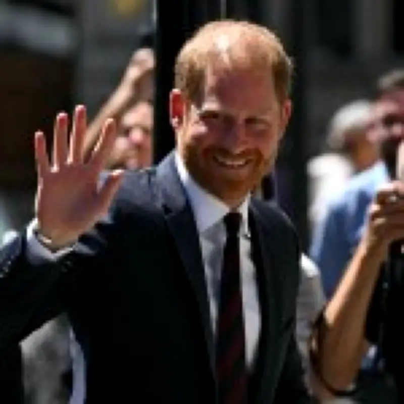 Prince Harry beams at London Invictus event after Buckingham Palace lodging snub