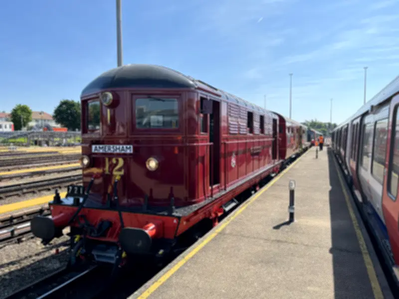 Ride a vintage 1930s tube train in London this month