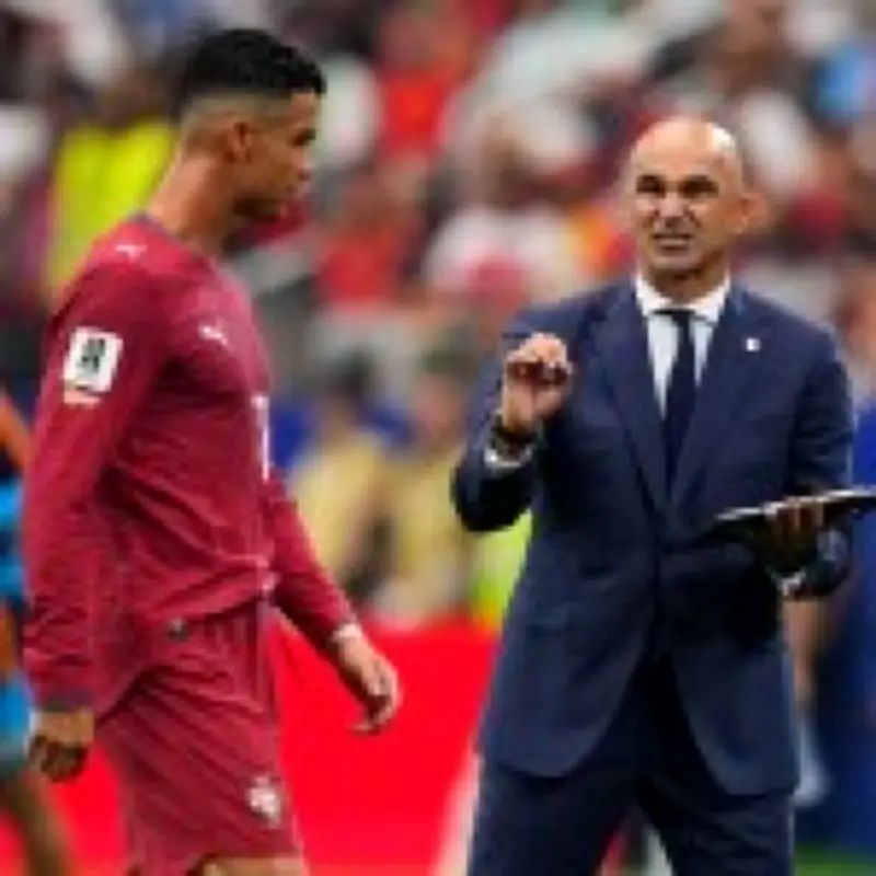 Roberto Martinez explains refusing to sub Ronaldo in Portugal's World Cup exit