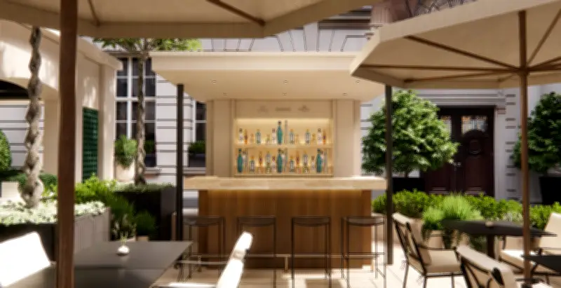 Rosewood London Opens Terrace with Dinner for One Hundred Pizza