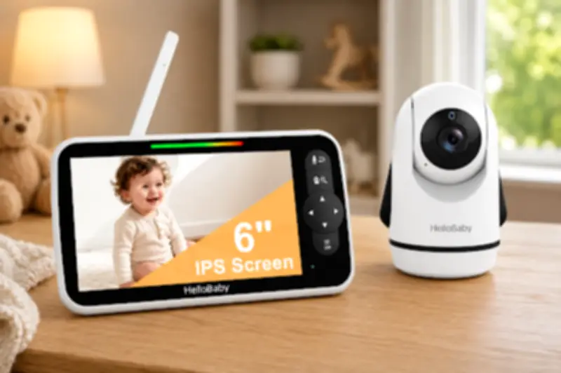 Save 40% on HelloBaby Video Baby Monitor Without WiFi on Amazon