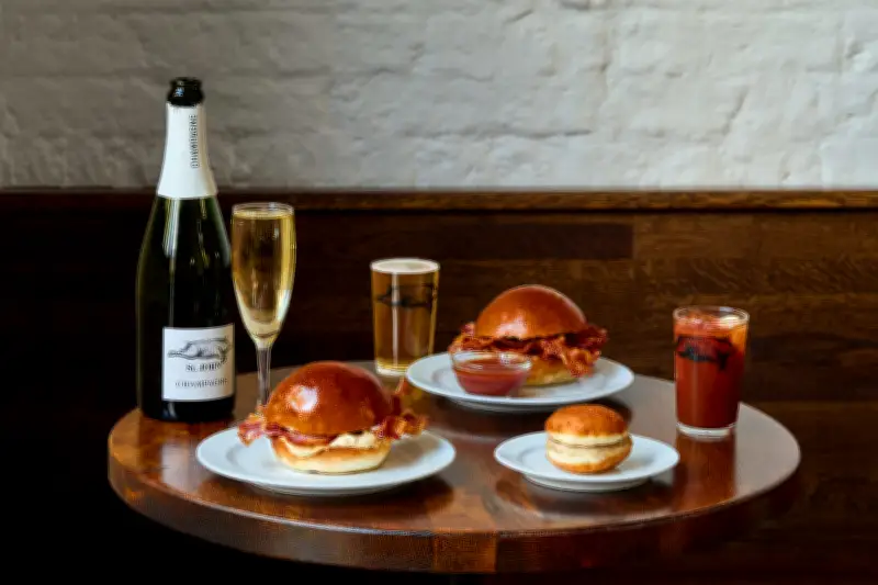 St John Returns Iconic Bacon Bun Breakfast at Neal's Yard Covent Garden