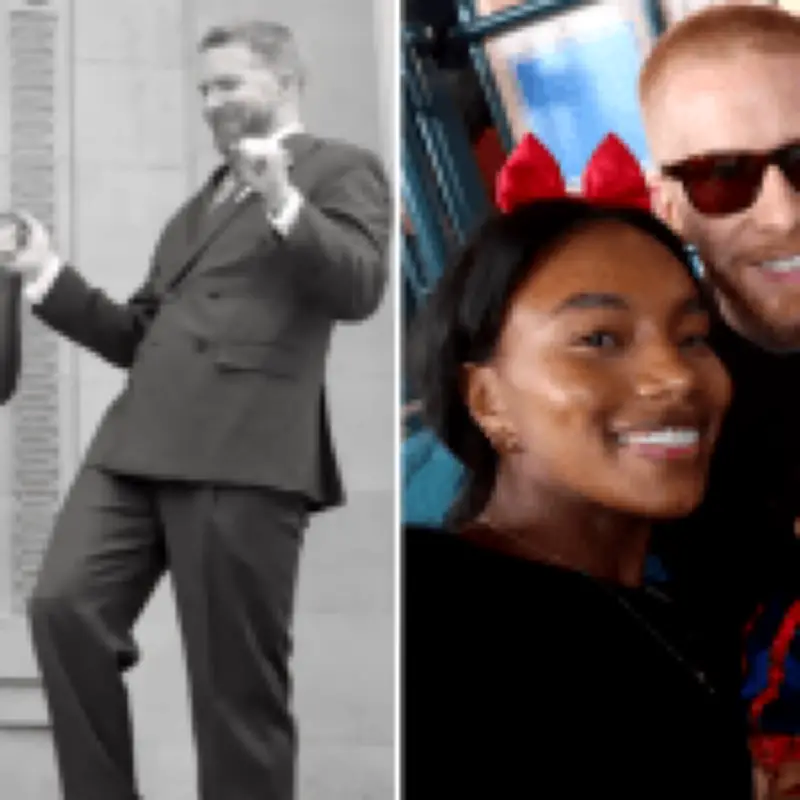Strictly star 'honoured' to be witness at Neil Jones' wedding after family ban