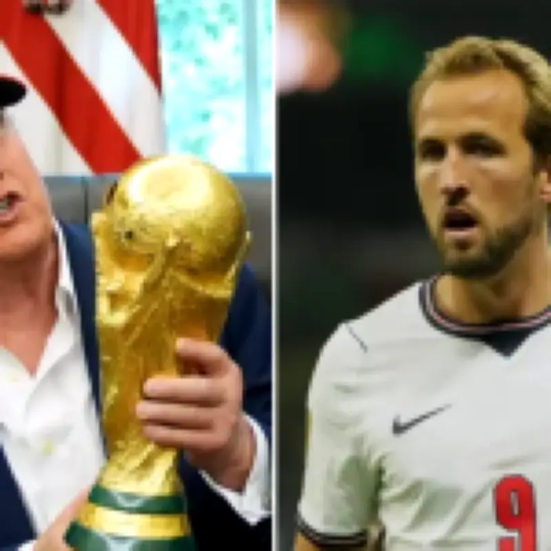 Trump praises Harry Kane as 'GREAT player' after England World Cup win