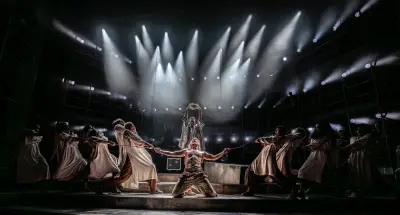 Sam Ryder struggles in 'Jesus Christ Superstar' at London Palladium
