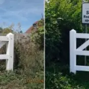 Reform UK apologises for AI image of cleaned-up fence in Kent village
