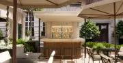 Rosewood London Opens Terrace with Dinner for One Hundred Pizza